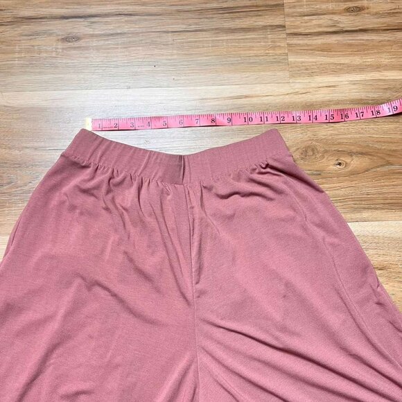 UNIQLO Soft Pink Brushed Easy Pants – Size L - Picture 2 of 3